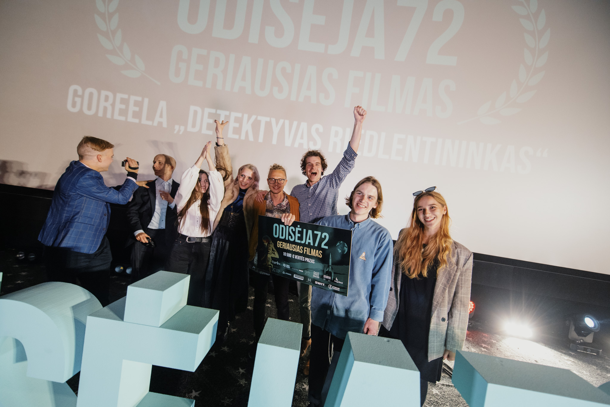 Emocingas „ODISĖJA72” festivalio finalas: filmų premjera ir geriausius filmus sukūrusių komandų apdovanojimai